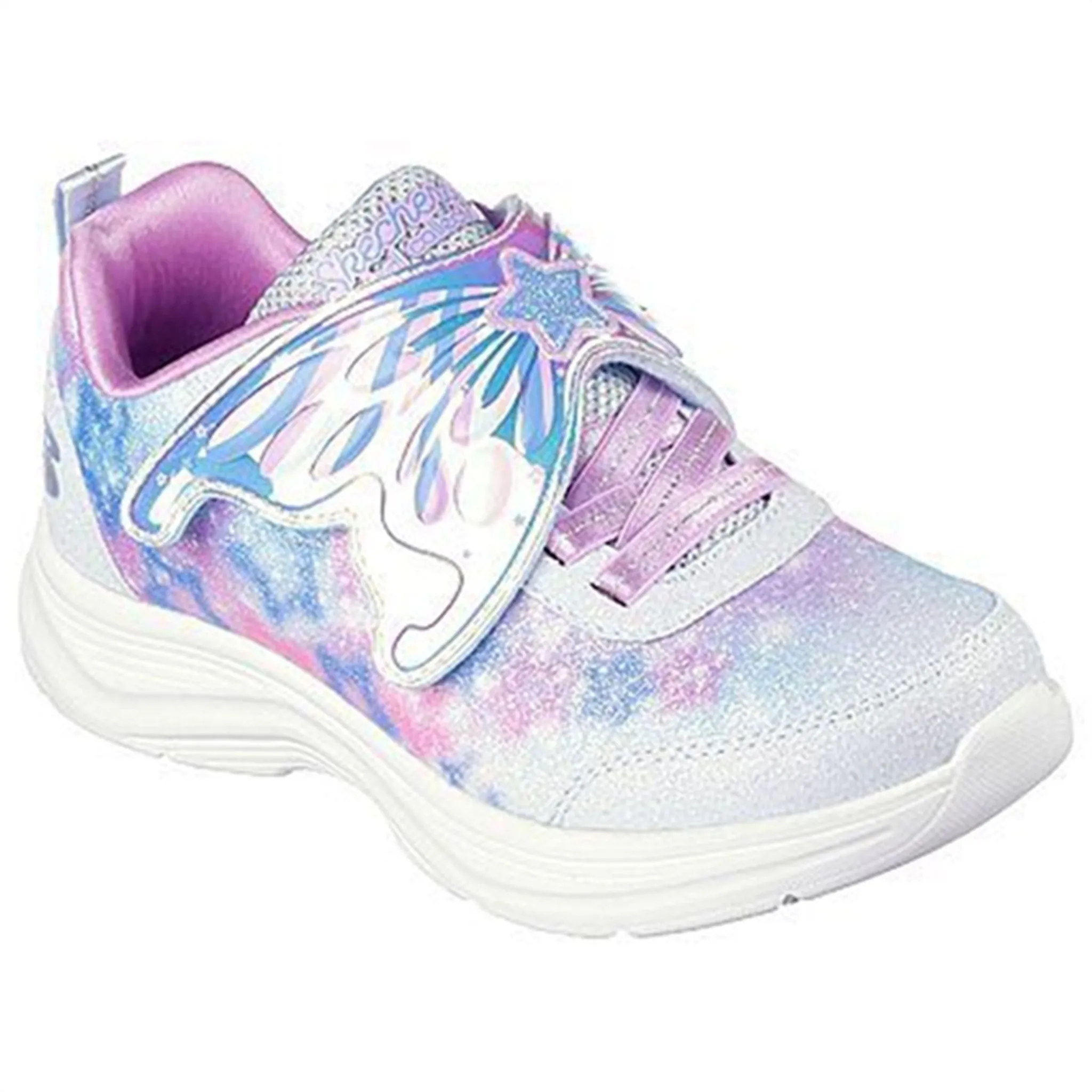 Skechers Glimmer Kichs Fairy Chaser Light Sneakers Light Blue Lavender Structured Choice Active Days