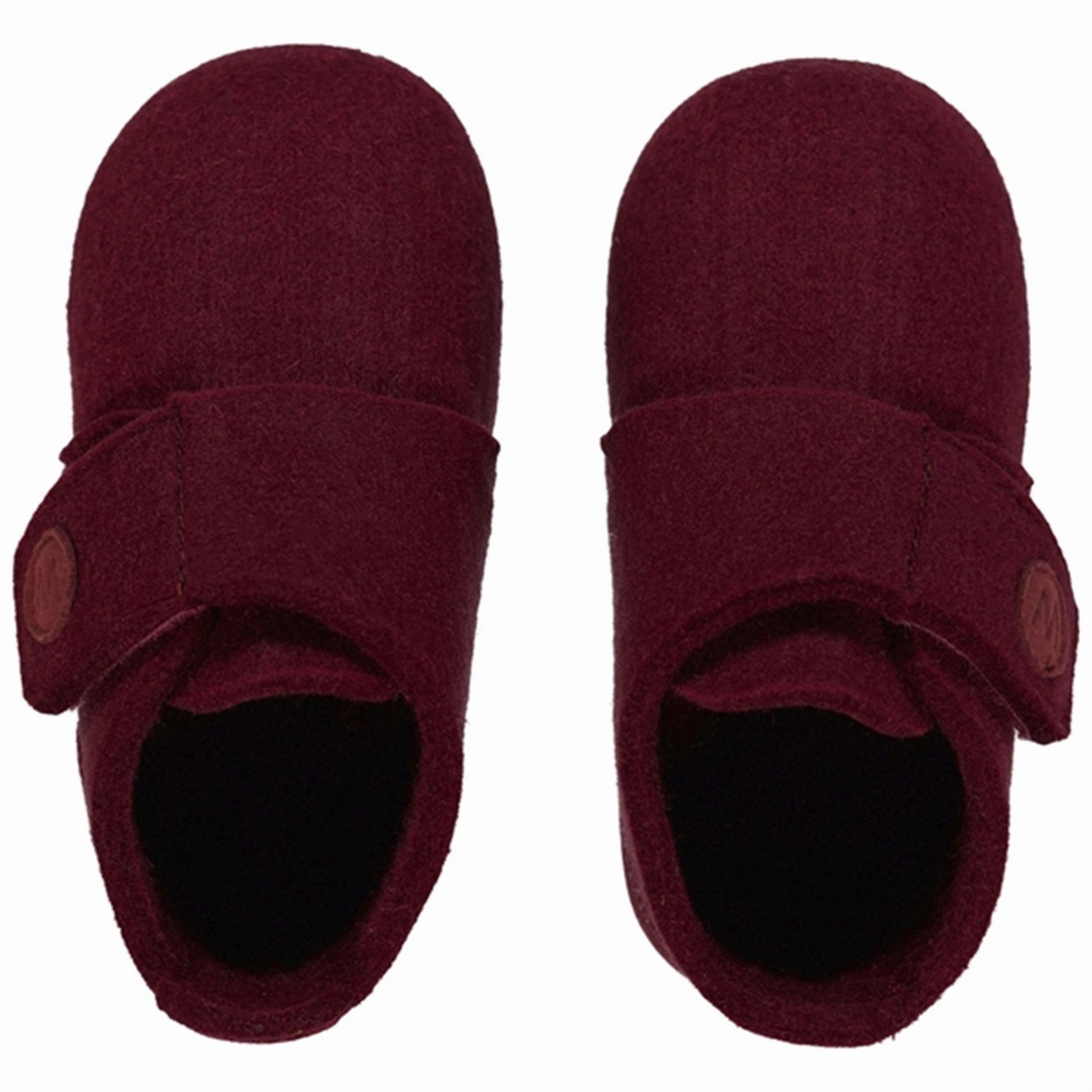 Effortless Fit Sandals Wheat Marlin Filt Indoor Shoe Berry