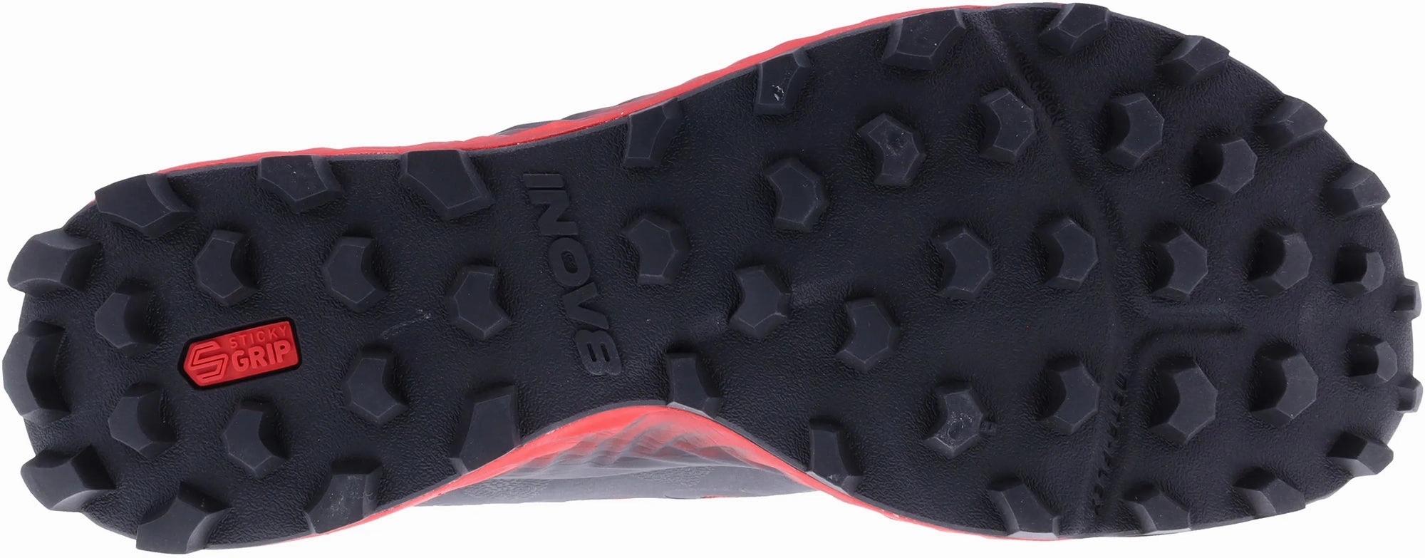 Inov8 MudTalon WIDE FIT Mens Trail Running Shoes - Red firm - midsole - feature shoes