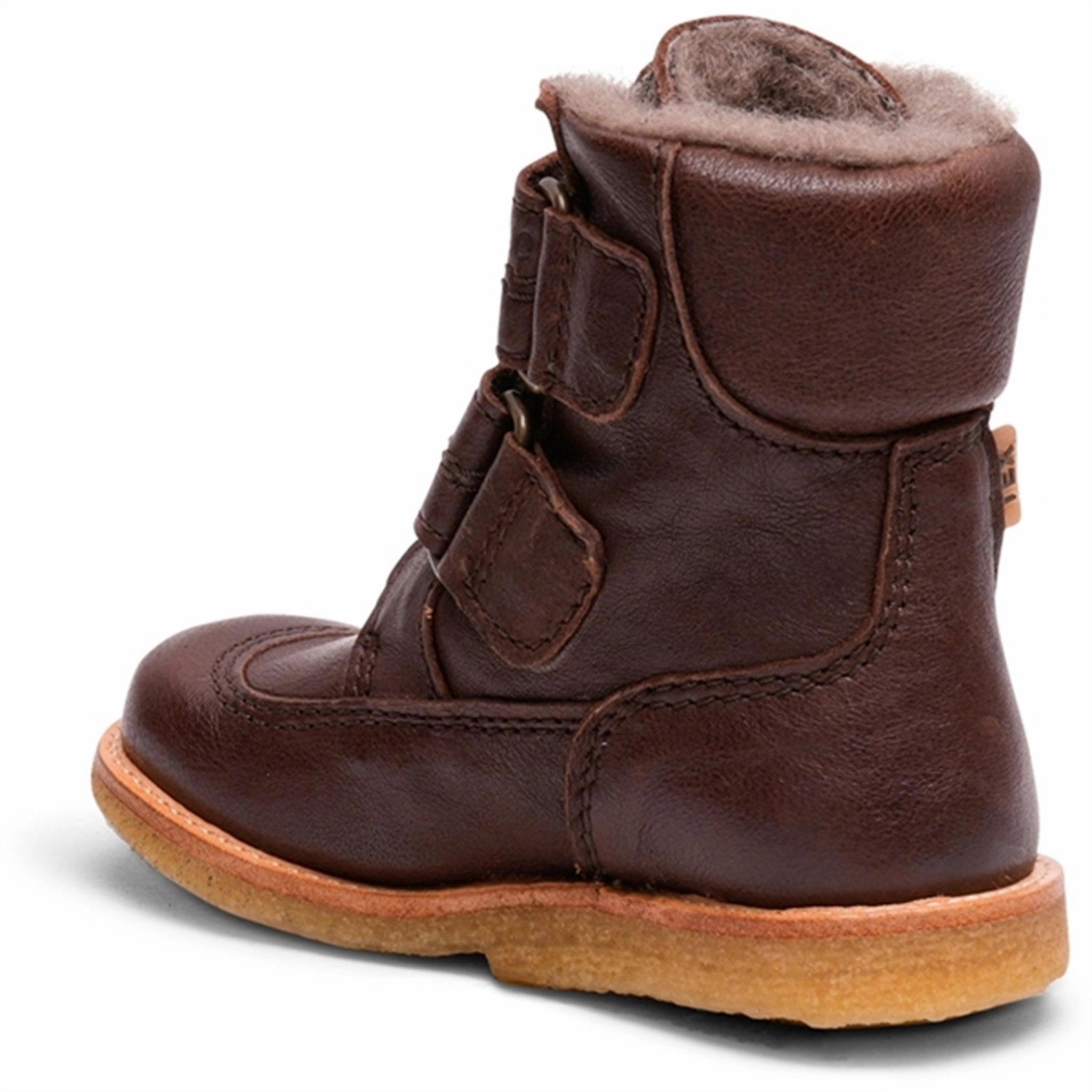 Bisgaard Eliah Tex Boots Coffee Warm and Cozy Pull On Style