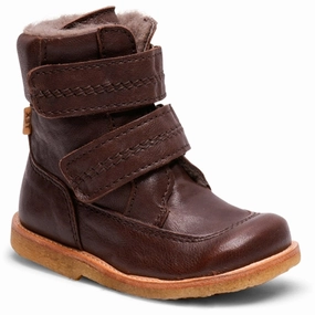 Rugged Build Odor Resistant Bisgaard Eliah Tex Boots Coffee
