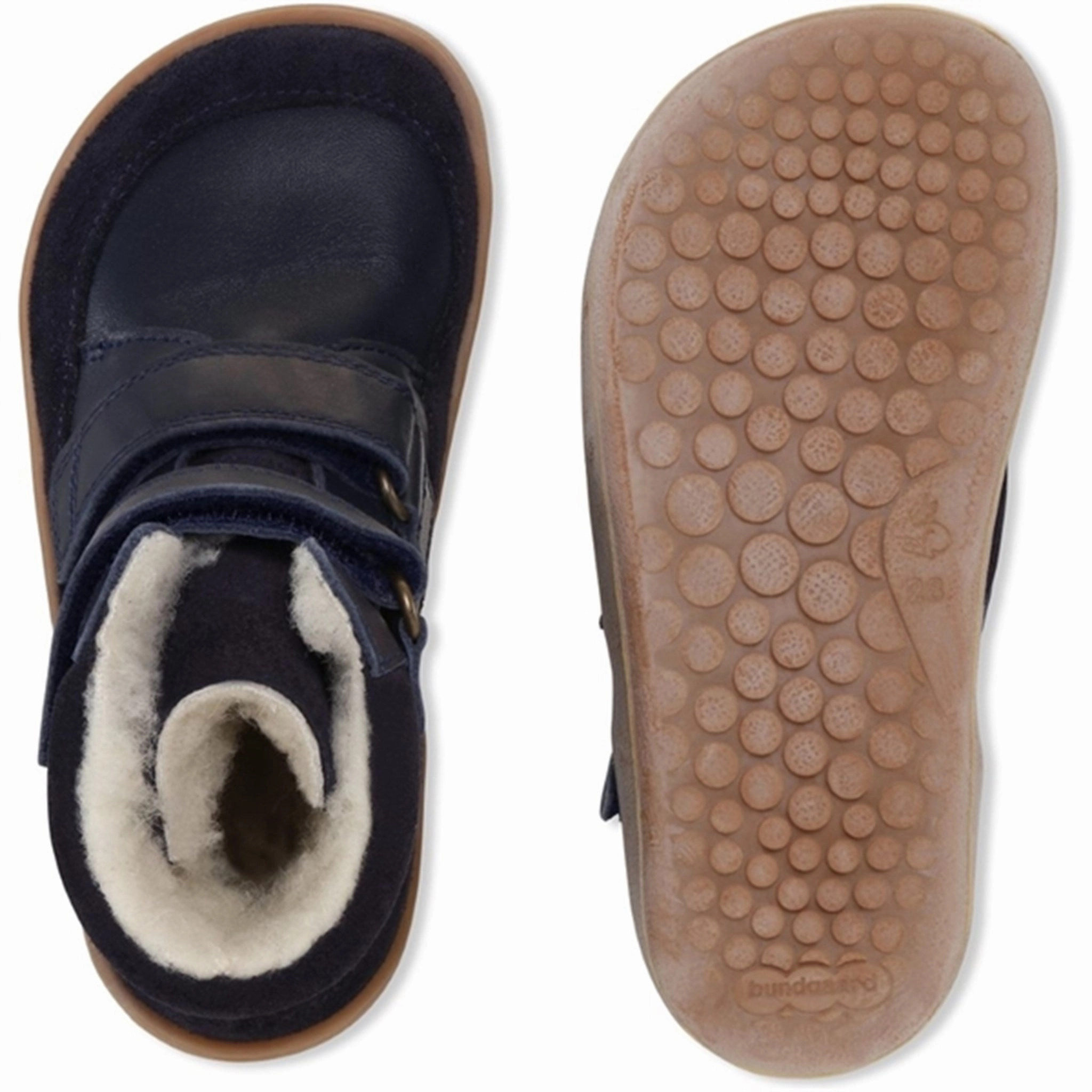 Wedge Sole Padded Interior Mountain Climber Bundgaard Basil Strap II Tex Winter Boot Navy VB