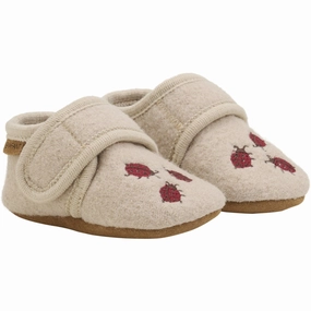 Anti   Tear En Fant Moonlight Wool Slippers With Embroidery