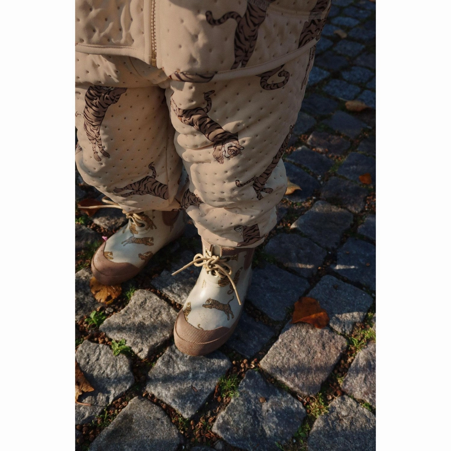 Lightweight Material Konges Sl?jd Tiger Thermo Boots Print