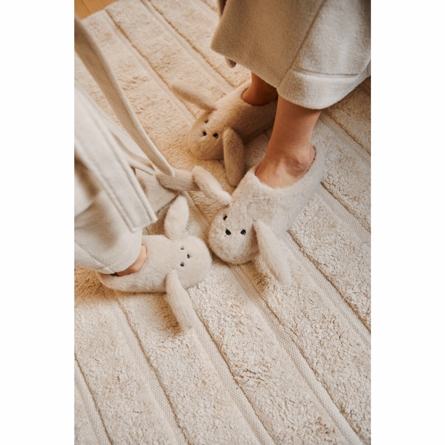 LieWood Mist Aviaja Rabbit Slippers Backless style