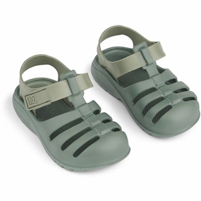 Liewood Beau Sandals Tea Faune Green Light Arch