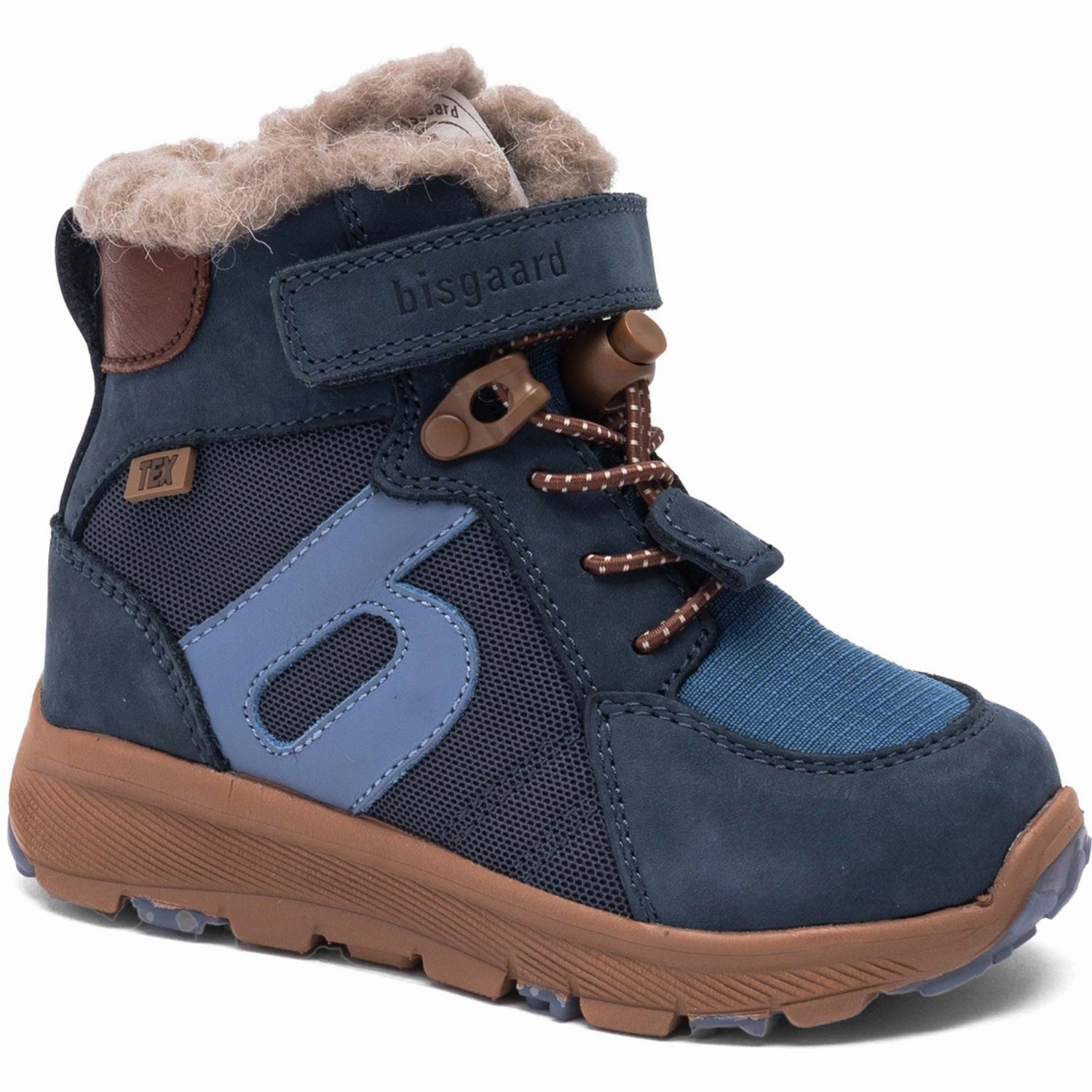 Bisgaard Navy Marlon Tex Tex Cold-resistant Insulated Rural Traveler