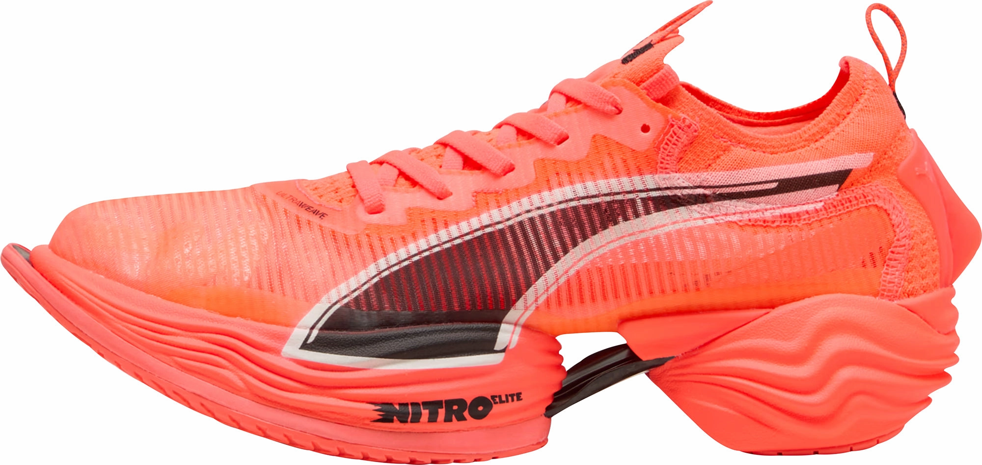 Aerodynamic Frame Short distance running Puma Fast-R Nitro Elite 2 Mens Running Shoes - Red