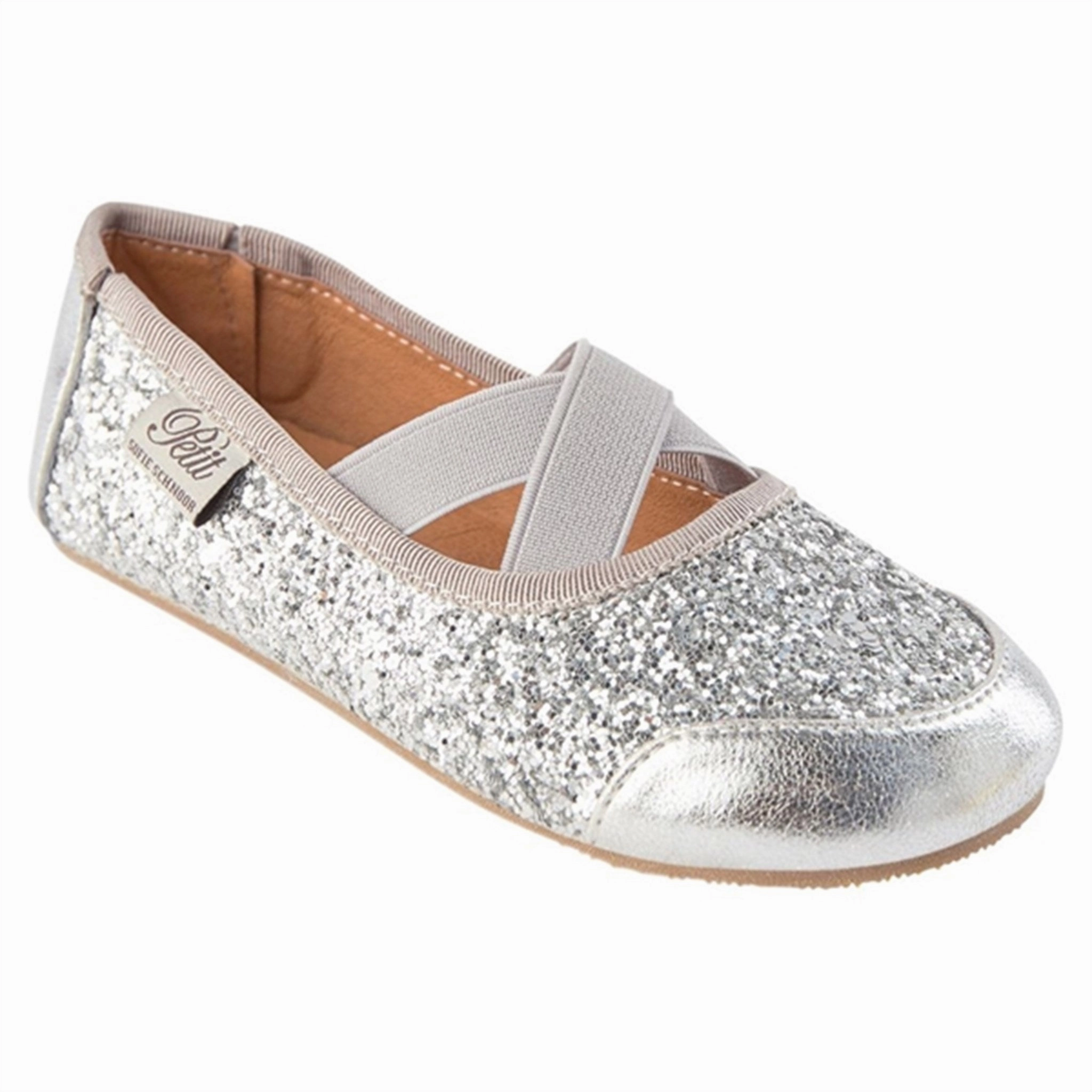 Sofie Schnoor Ballerina Indoors Shoes Silver Ventilated Upper