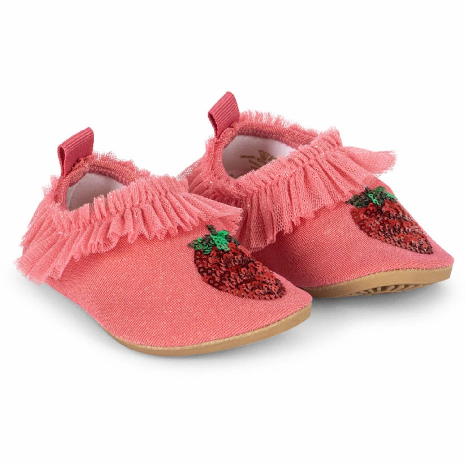 Shank Trendy Slip-ons Konges Sl?jd Rapture Rose Amandine Frill Swim Shoes