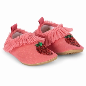 Shank Trendy Slip-ons Konges Sl?jd Rapture Rose Amandine Frill Swim Shoes