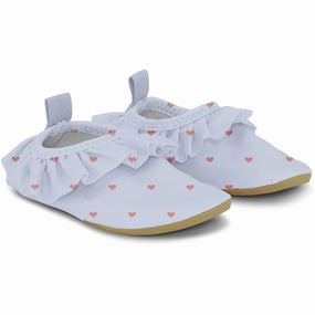 kids wear Bridge Path Konges Sl?jd Du Coeur Glacier Twinkle Frill UV Swim Shoes