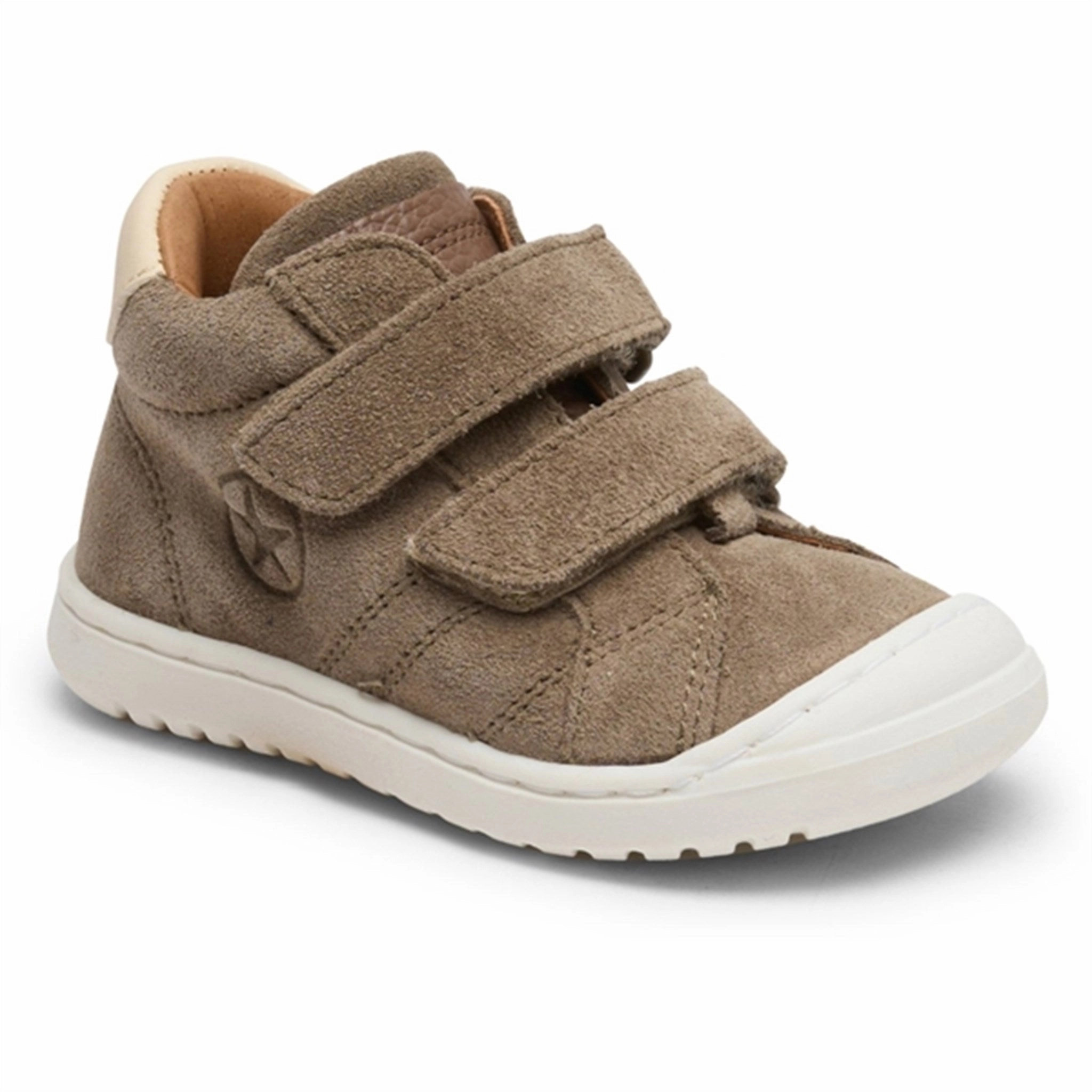 Canvas Upper Bisgaard Thor V First Step Shoes Taupe
