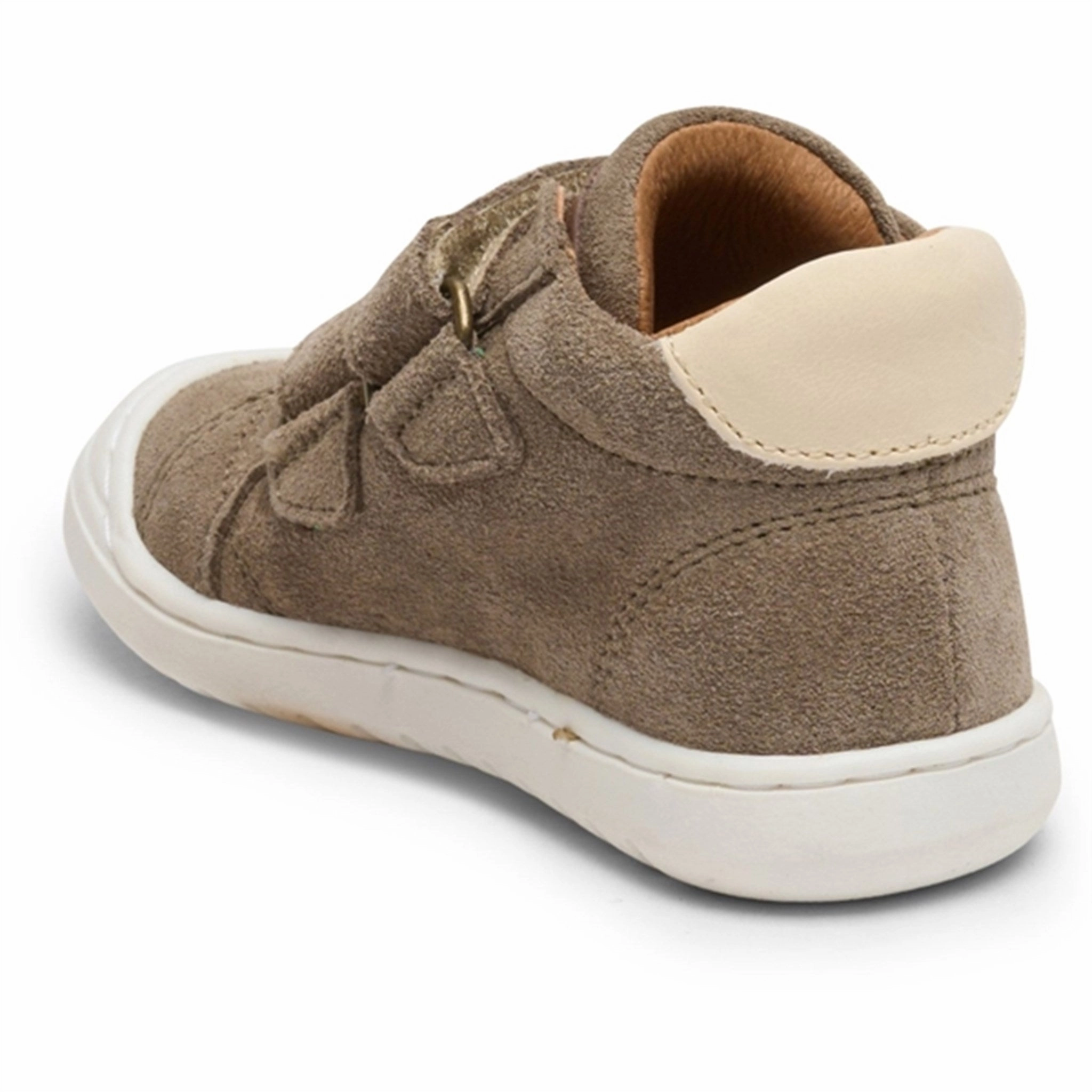 Bisgaard Thor V First Step Shoes Taupe Stripe Mood Leaf Path