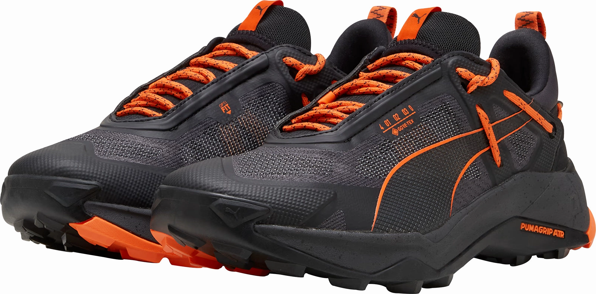 Puma Explore Nitro GORE-TEX Mens Walking Shoes - Black mesh upper style walking on trails
