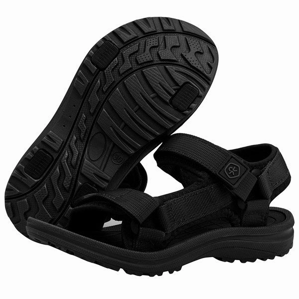 Ultimate Comfort Seamless Interior Construction Color Kids Sandals with Velcro Phantom