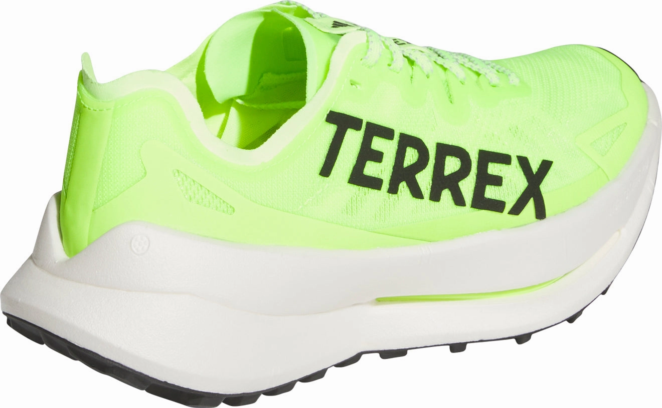 Rocker Geometry adidas Terrex Agravic Speed Ultra Womens Trail Running Shoes - Yellow