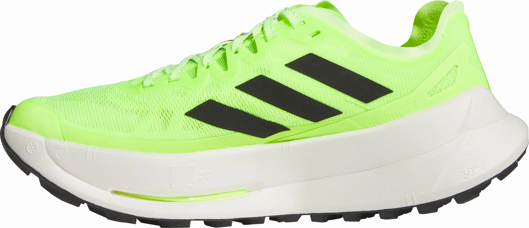 Lateral Stabilizers Blister Prevention Lining adidas Terrex Agravic Speed Ultra Womens Trail Running Shoes - Yellow