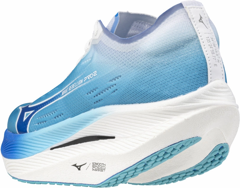 sunny day running Mizuno Wave Rebellion Pro 2 Womens Running Shoes - Blue