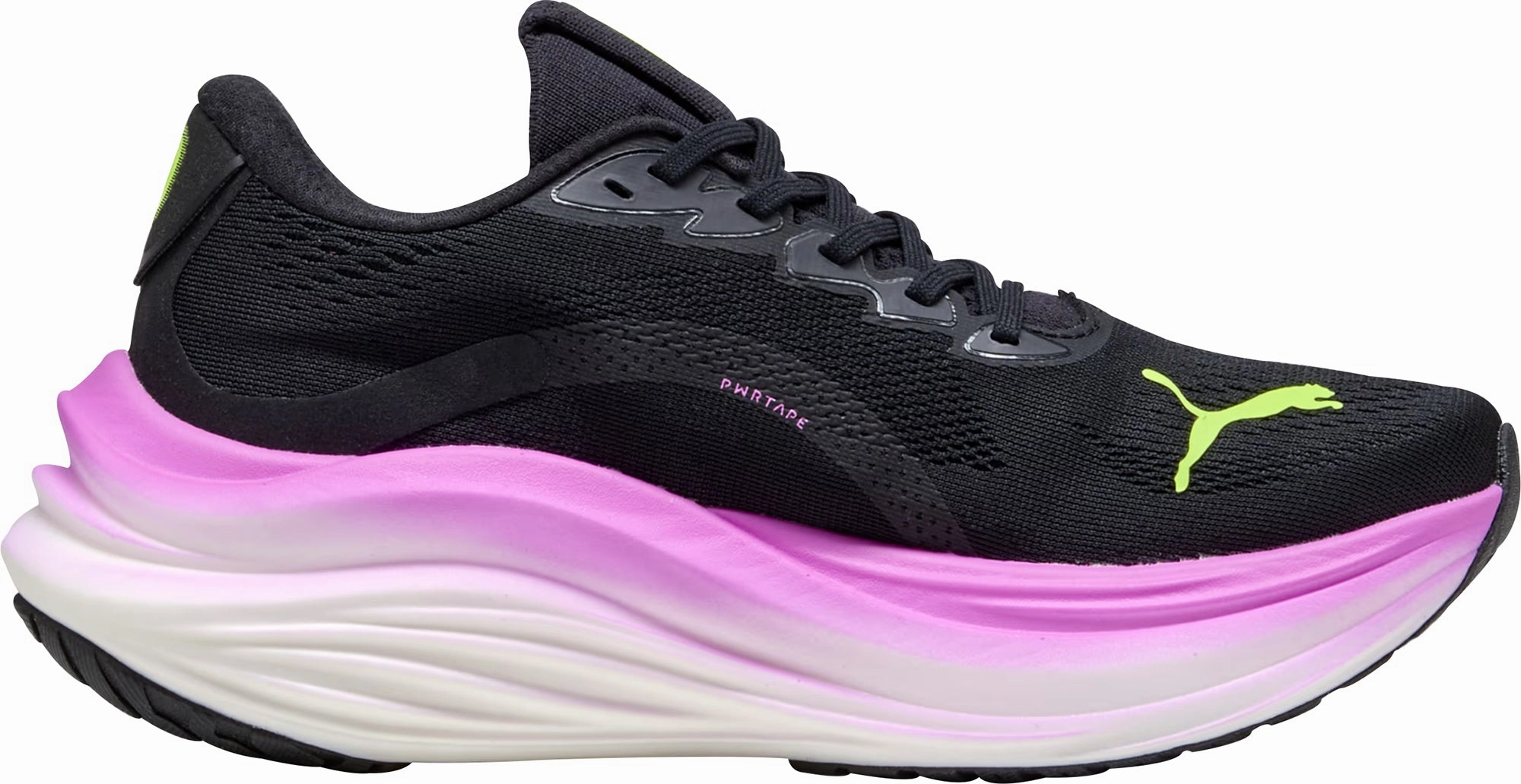 Ventilated Midsole Puma MagMax Nitro Womens Running Shoes - Black