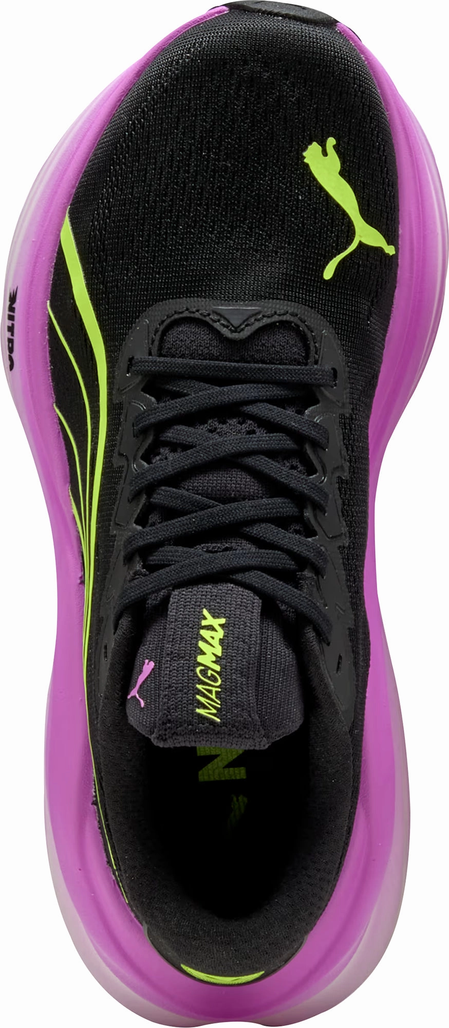 Puma MagMax Nitro Womens Running Shoes - Black Multi Density Midsole mass - market - brand shoes