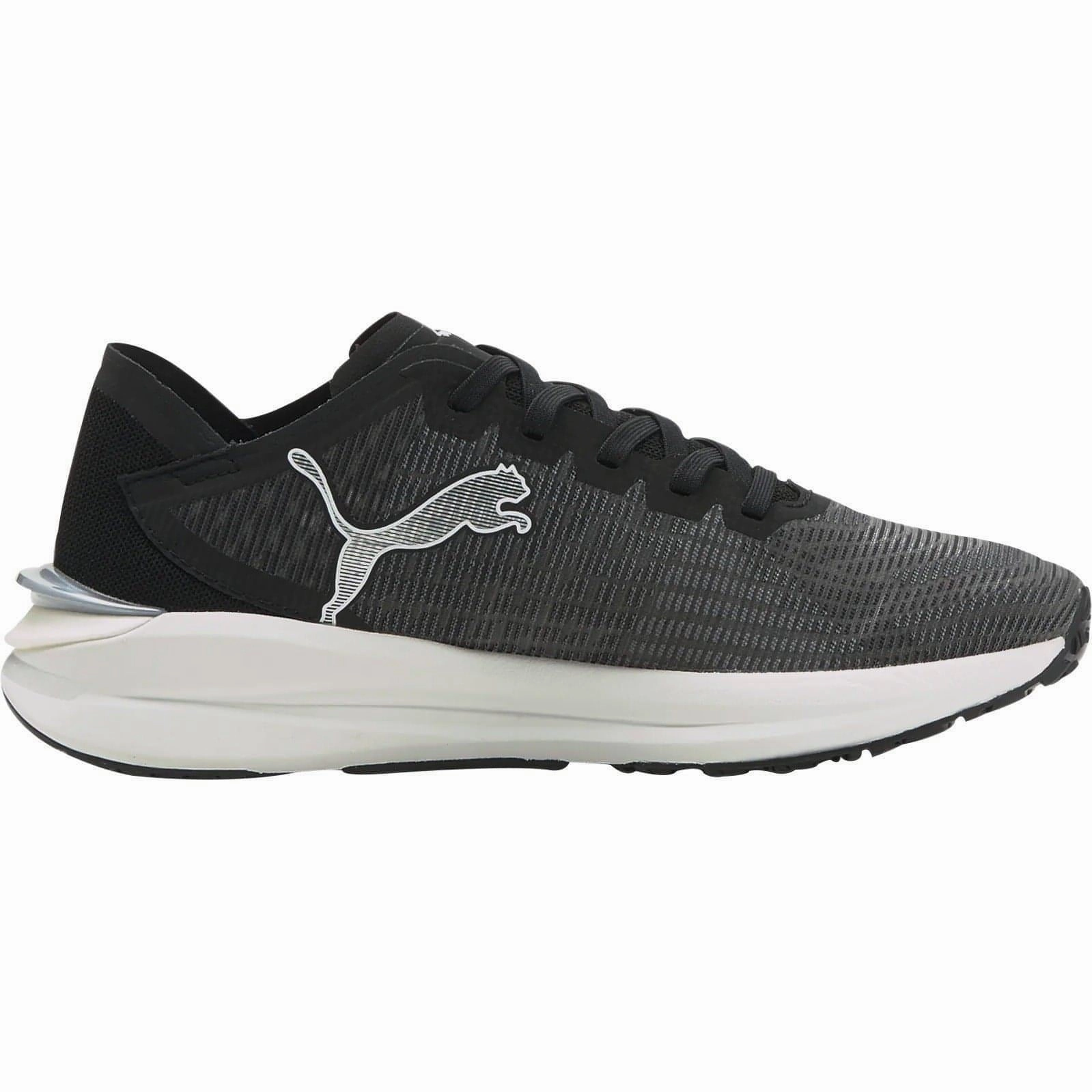 Puma Electrify Nitro Womens Running Shoes - Black cordura - upper shoes evening running shoe period