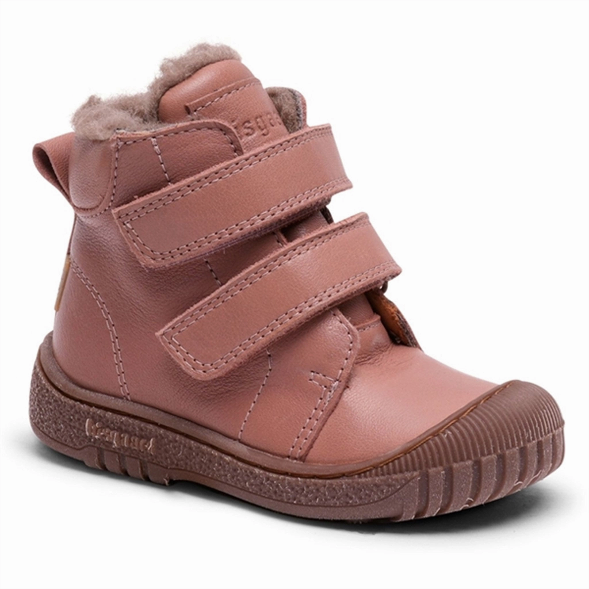 Bisgaard Evon Tex Shoes Misty Nude Ankle padding Elastic Sides