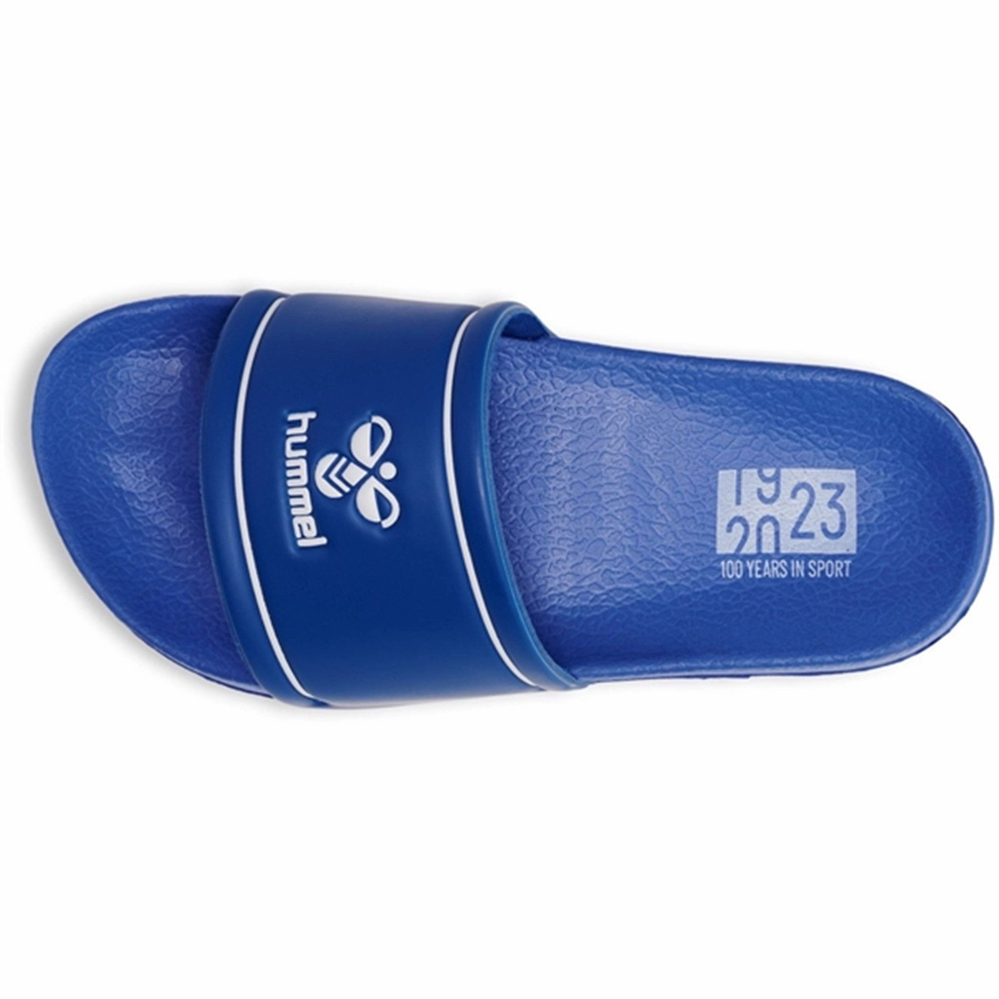 Seamless construction Non-slip Fit Hummel Pool Slide JR Sandal Dazzling Blue