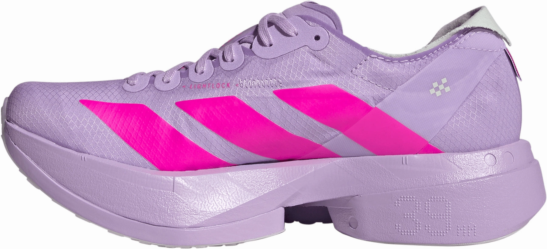Torsion Response System adidas Adizero Adios Pro 4 Womens Running Shoes - Purple