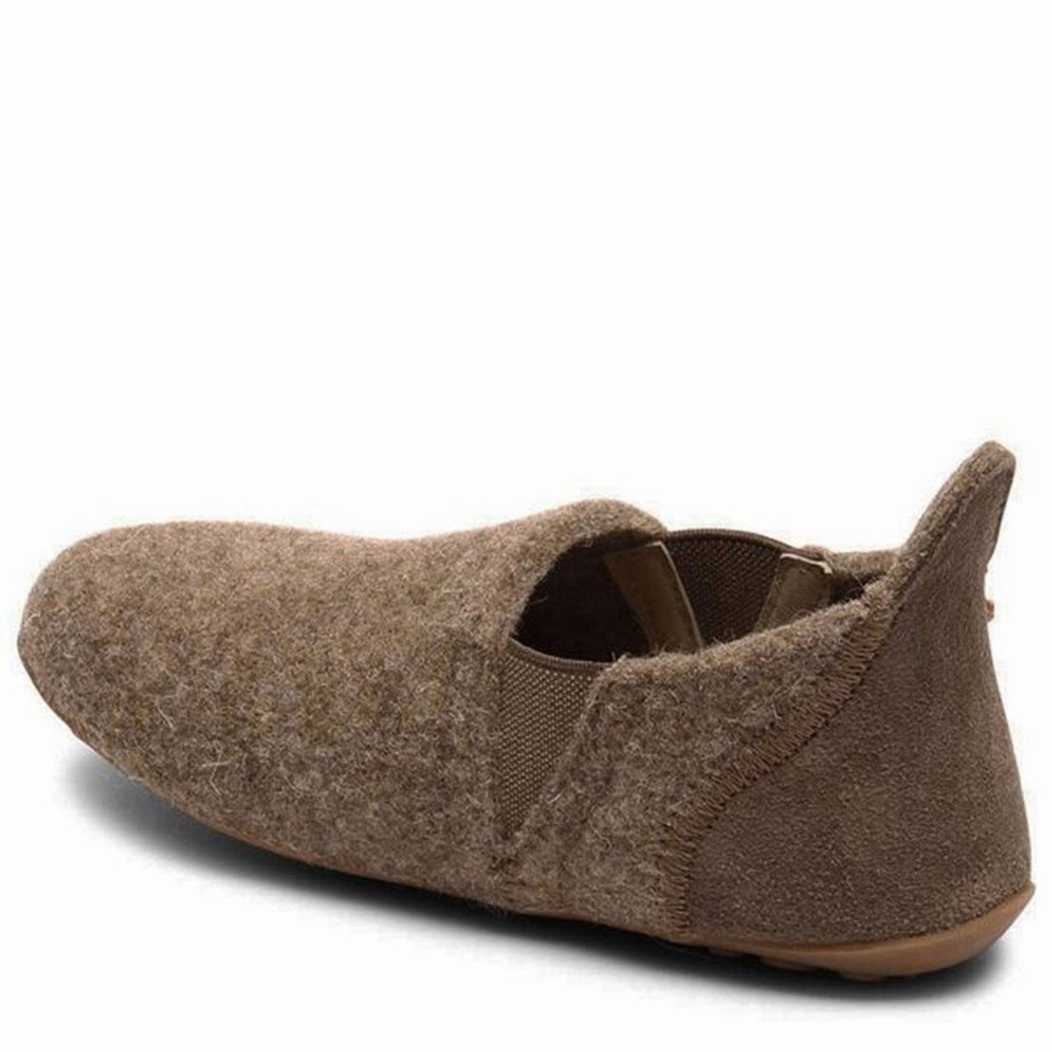 Cozy Travel Fit Bisgaard Indoor Shoes Wool Velcro Camel