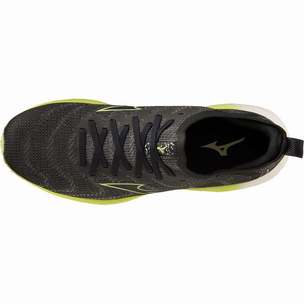 Mizuno Wave Neo Wind Mens Running Shoes - Black Good stability