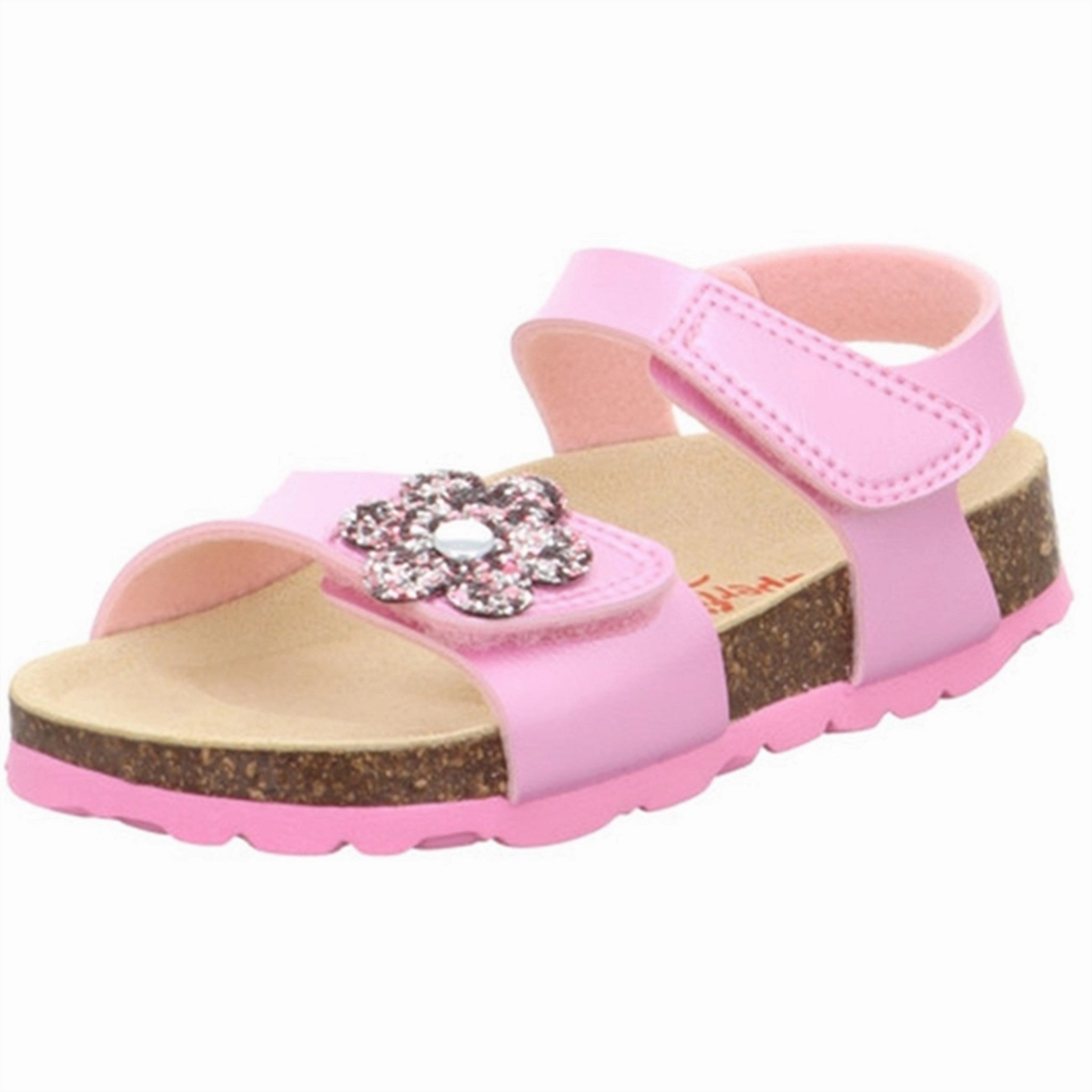 Superfit Fussbettpantoffel Sandals Pink Lightweight Material
