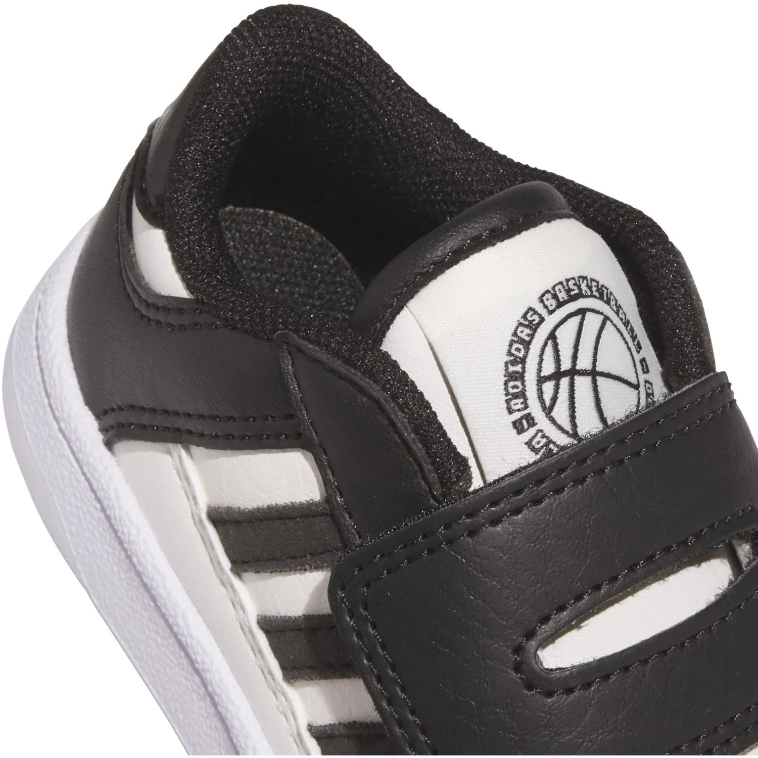 Iconic arch Lean Fit adidas Originals Core Black/Cloud White/Ftwr White Rapid Court Cf I Sneakers