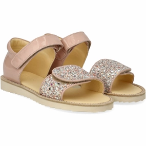 Angulus Rosebud/Rosebud Glitter Laksandal Med Funklende Glitterdetalje Gel cushion