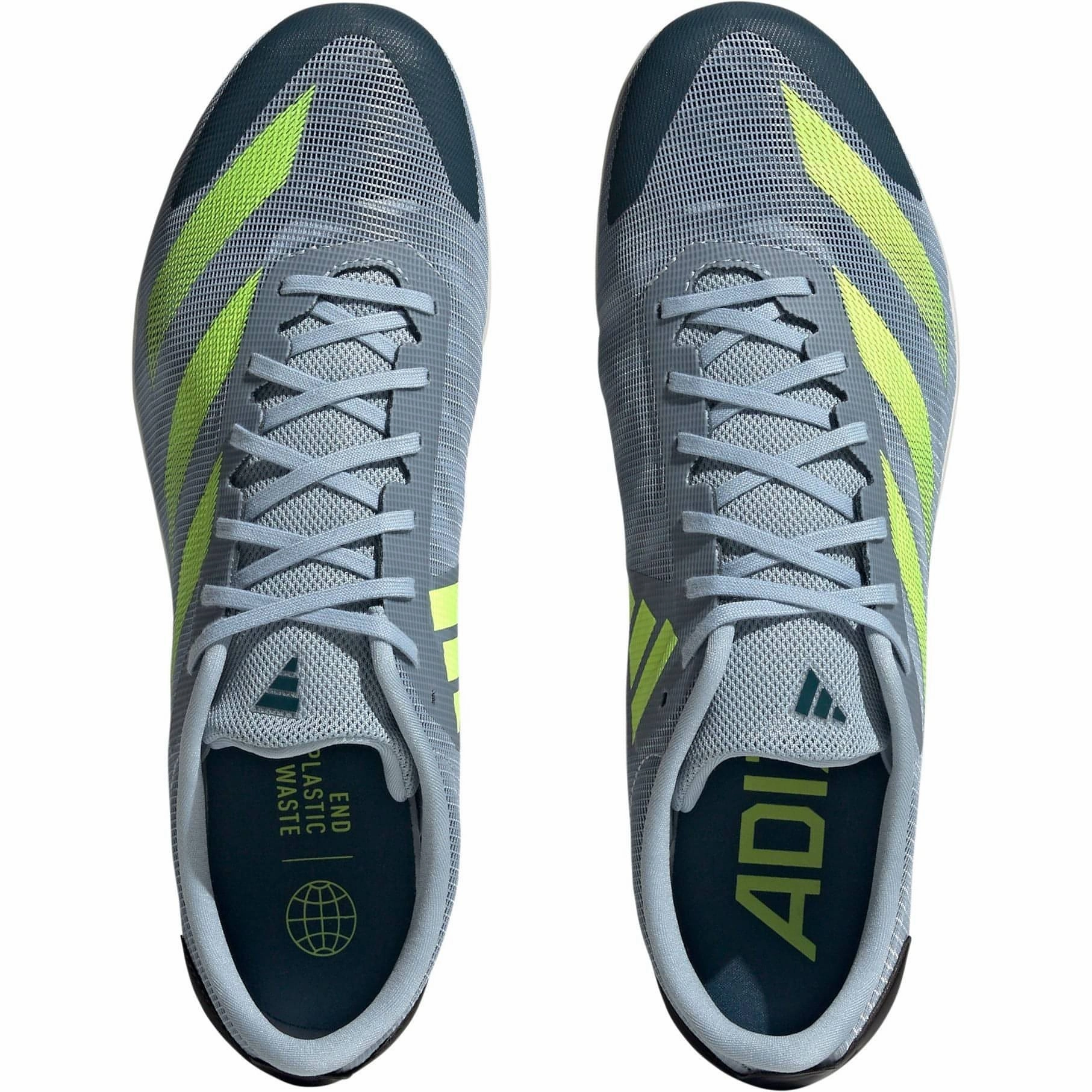 adidas Adizero XCS Cross Country Spikes - Blue Tight Wrap