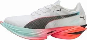 rowing shoes track - and - field shoes Puma Fast-R Nitro Elite 3 Mens Running Shoes - White