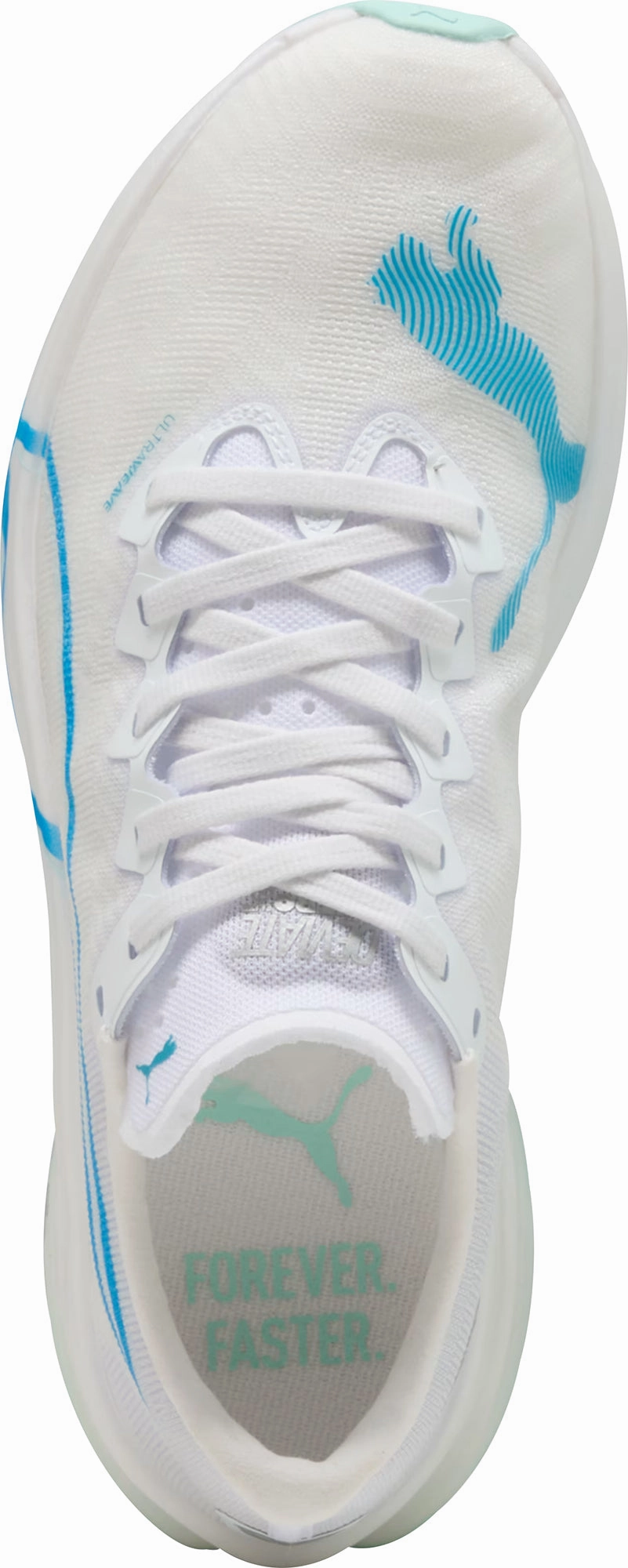 Puma Deviate Nitro Elite 3 Womens Running Shoes - White High Impact Shock Absorption