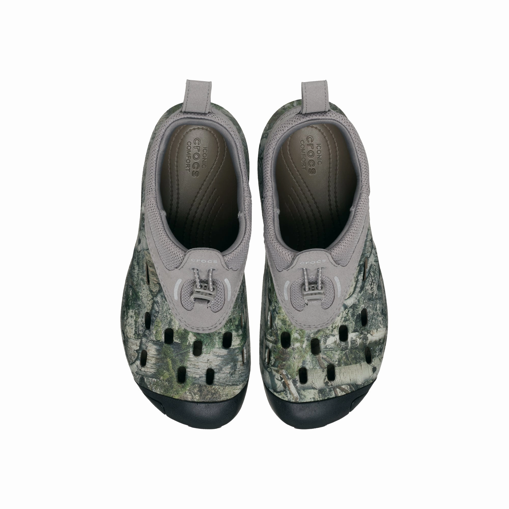 Crocs Mens Quick Trail Clogs Thermoplastic Reinforcements peak - running