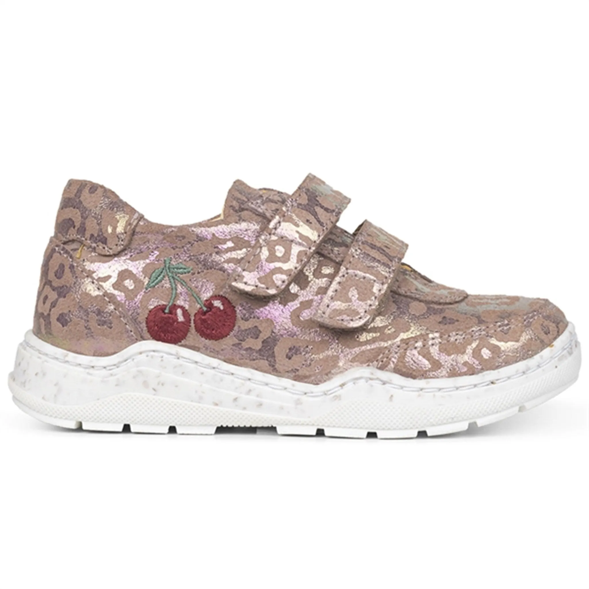 Micro Perforation Ventilation Run Flex Angulus Sneakers Velcro Leo Rosa 3371-101-7582-2253