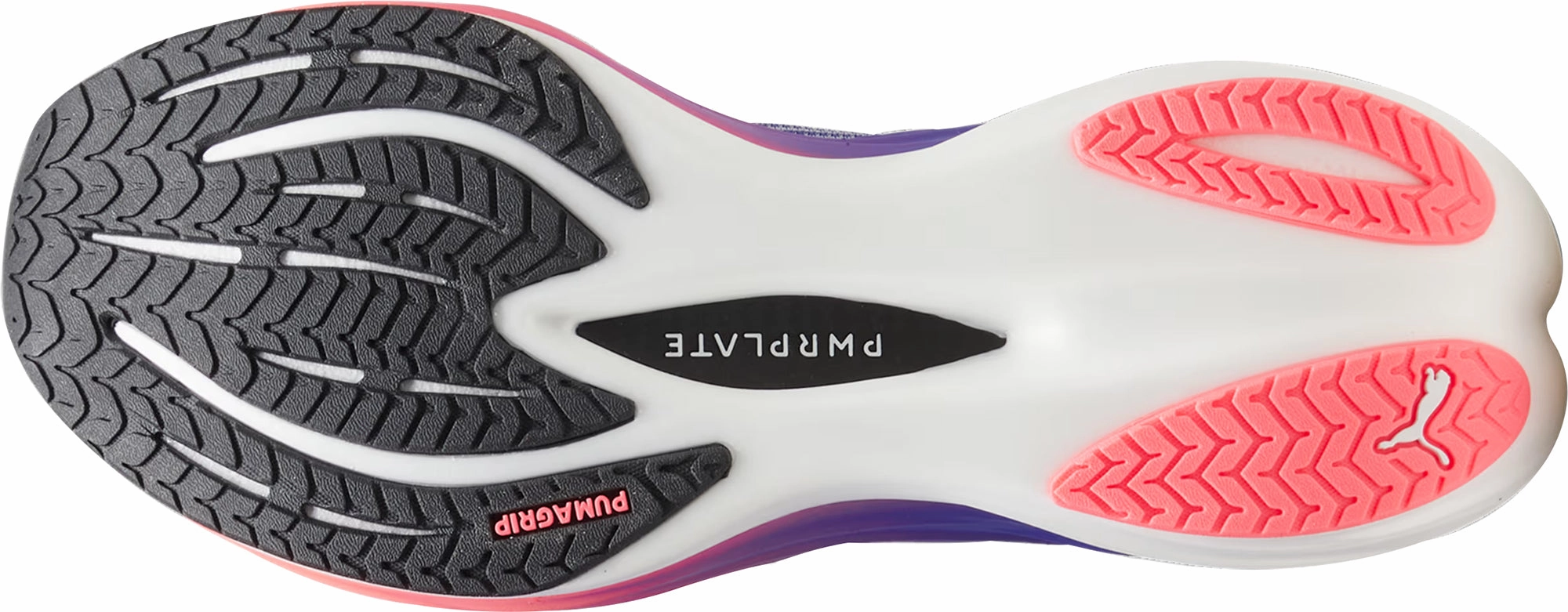 Impact Diffusion Tech Anti - slip sole Puma Deviate Nitro 3 Mens Running Shoes - Blue