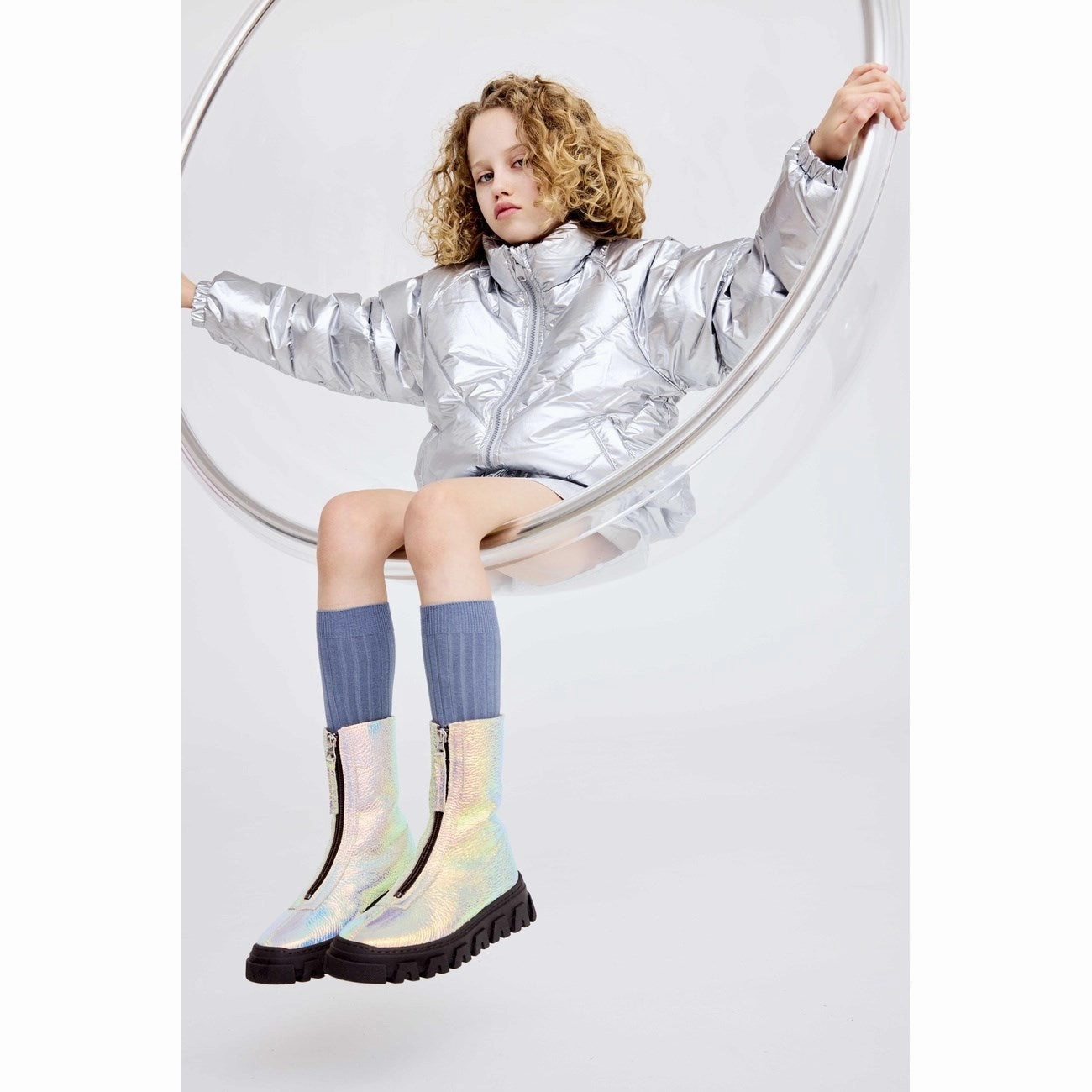 Bisgaard Galaxy Nomi Lamb Boot Seamless Comfort Trail Exploration