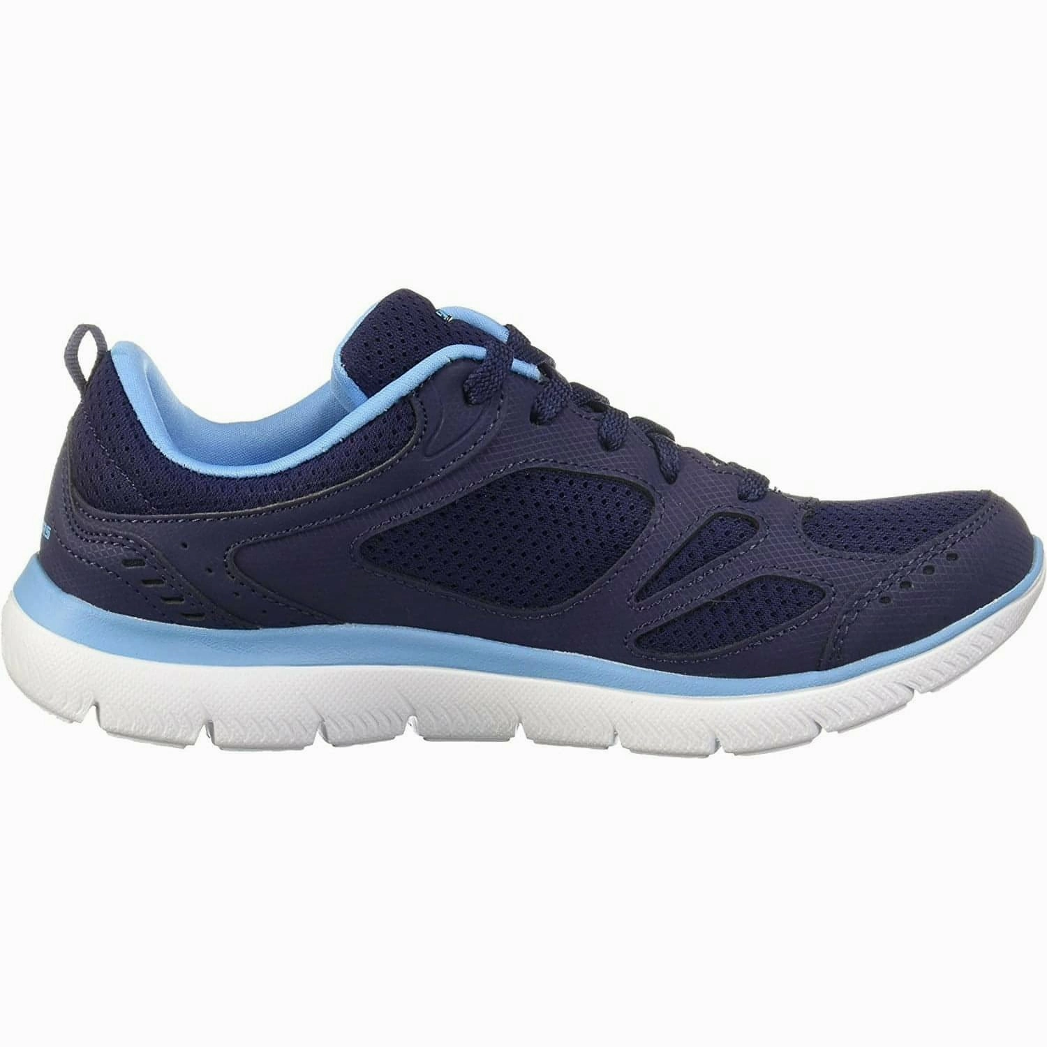 Push Power Skechers Summits Suited Womens Training Shoes - Navy