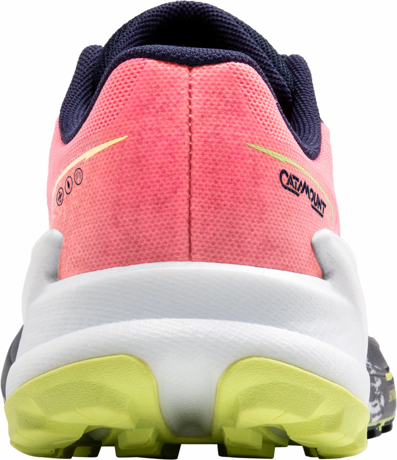 Brooks Catamount 3 Womens Trail Running Shoes - Pink running in an intersection area shoes