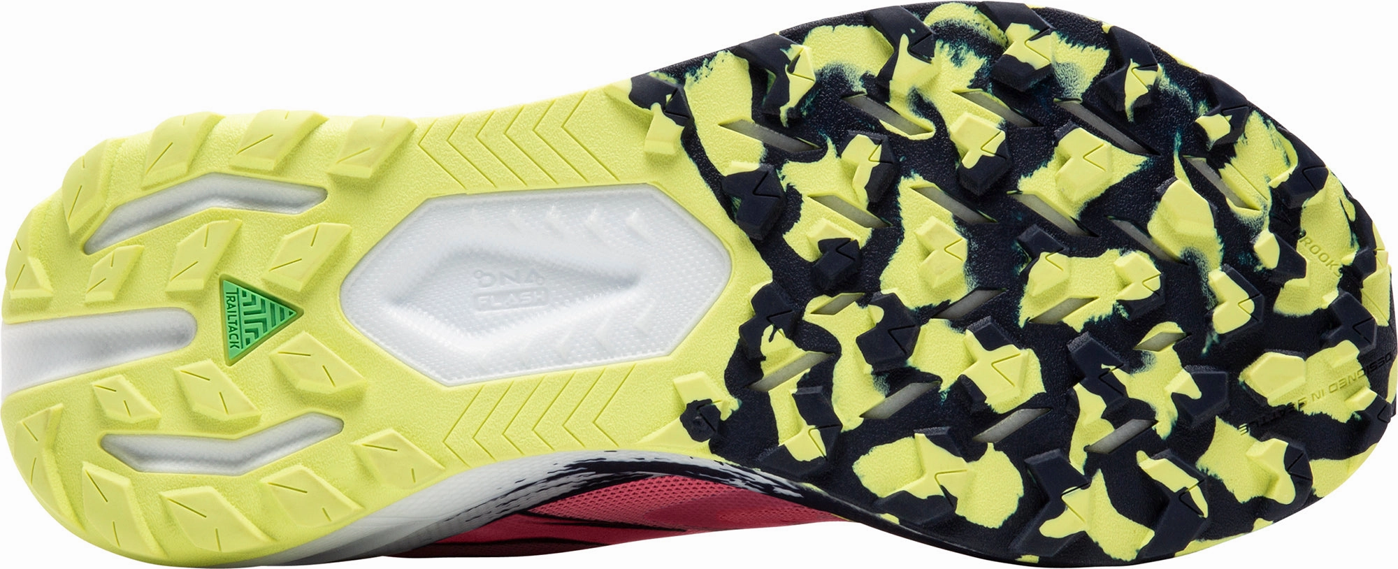 Anatomical Arch Support Brooks Catamount 3 Womens Trail Running Shoes - Pink