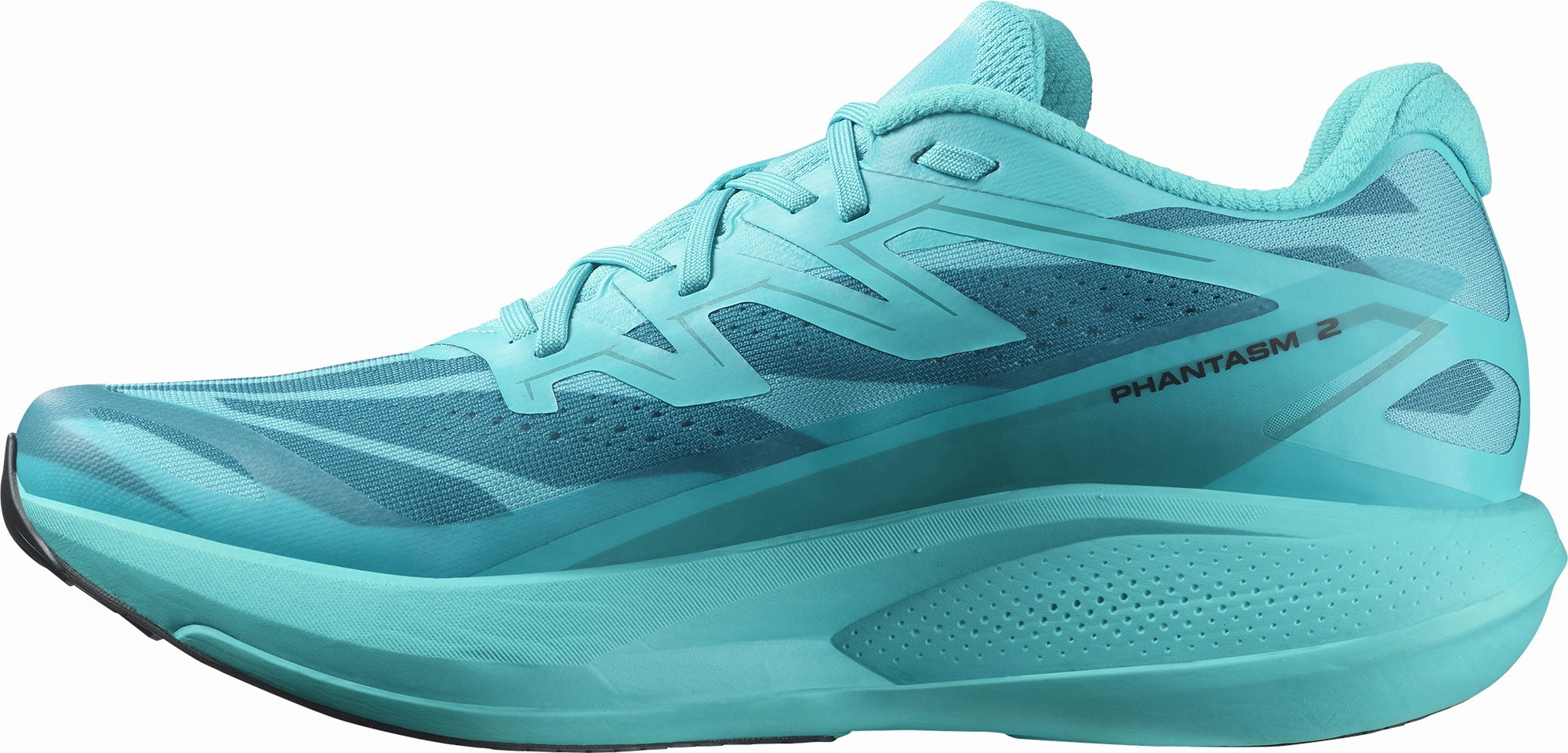 Salomon Phantasm 2 Mens Running Shoes - Blue running in an intersection area shoes Comfortable Foot Cushion