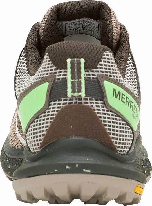 cushioned - footbed - material - plushness shoes Supportive Fit Merrell Nova 3 GORE-TEX Mens Trail Running Shoes - Brown