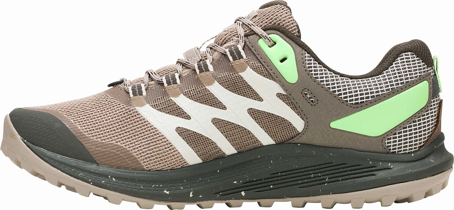 Merrell Nova 3 GORE-TEX Mens Trail Running Shoes - Brown All - Purpose Use running shoes for casual female joggers