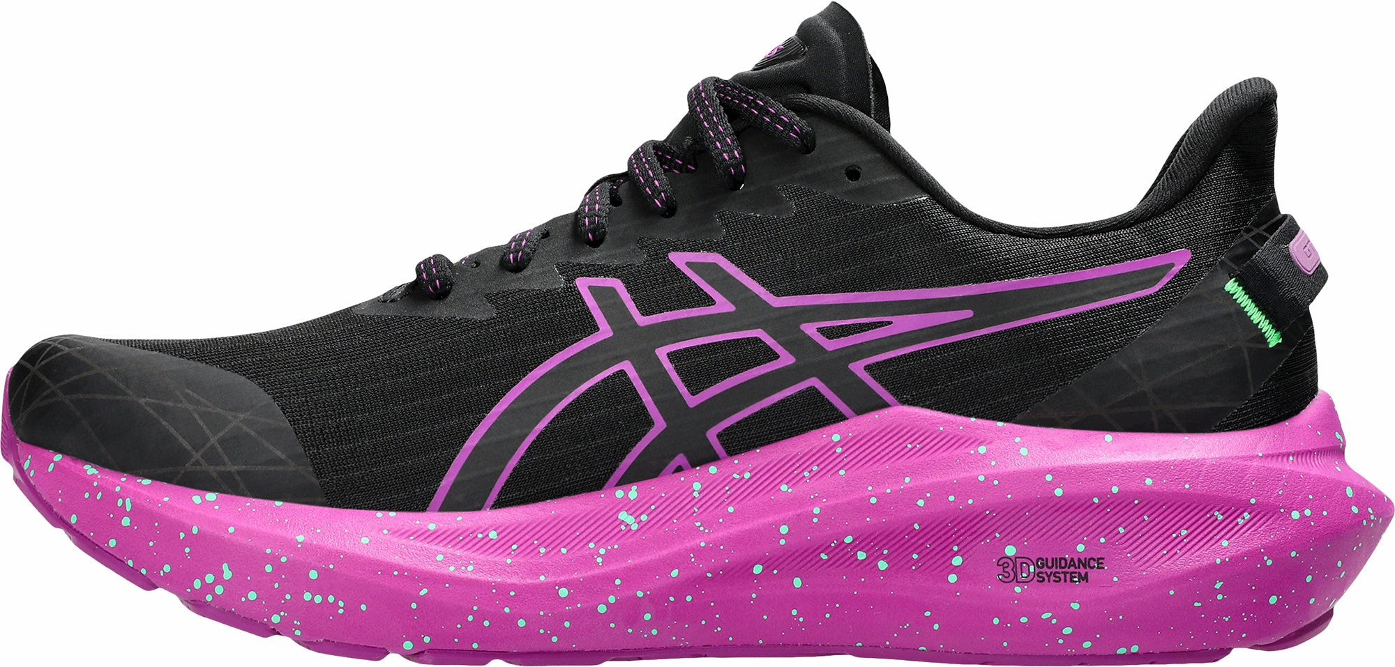 Asics GT 2000 13 Lite-Show Womens Running Shoes - Black biomechanical shoes