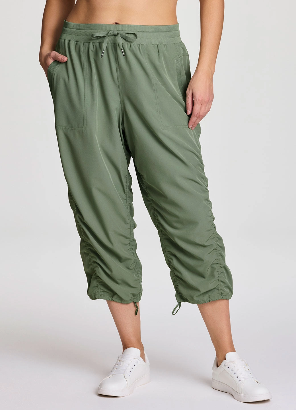 Plus Lumen Lightweight Capri Pant Slim Silhouette Perfect Comfort Fit