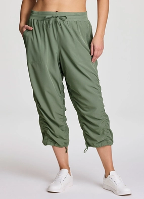 Plus Lumen Lightweight Capri Pant Slim Silhouette Perfect Comfort Fit